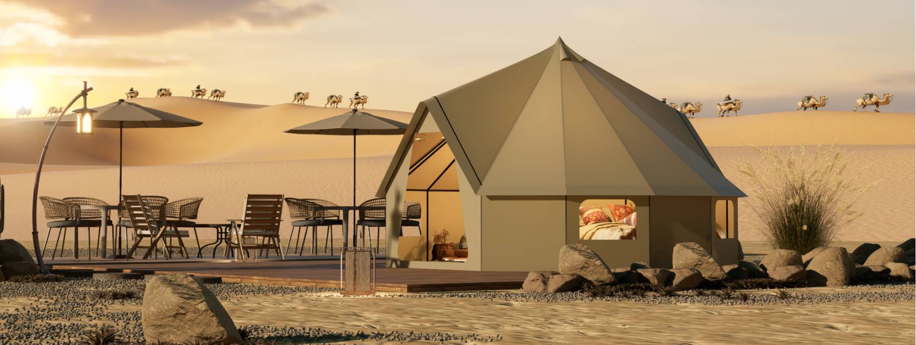 容城县露营酒店帐篷产品